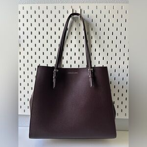 Charles & Keith Sansa Tote Bag (Plum)
